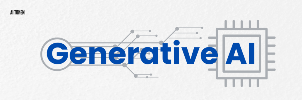 Innovative AI system generating unique content based on learned patterns and data input."